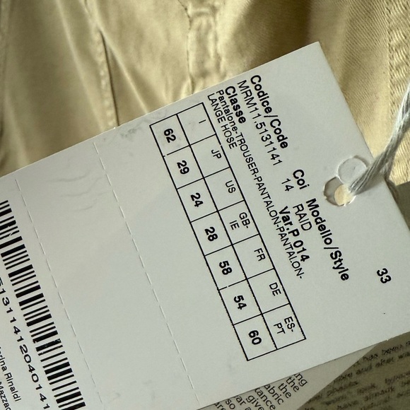 Marina Sport|Women’s plus size wide leg tan khaki jeans in size 24•••NWT,Boho - Picture 11 of 16